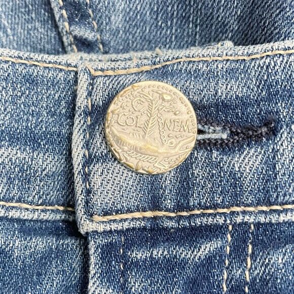 Anthropologie McGuire Newton Skinny Jeans in Coming Up Roses Women’s Size 27 - Picture 9 of 13